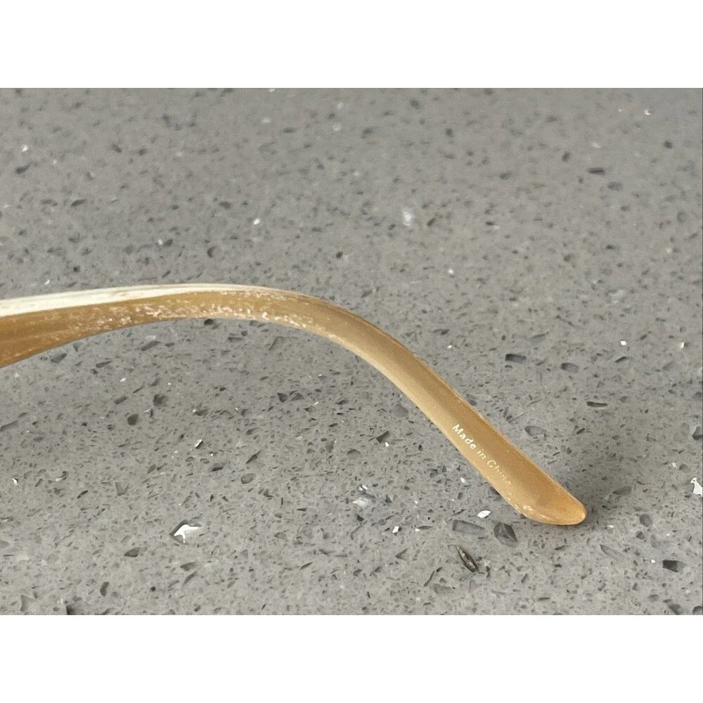 Elle EL18780 Color-BR 49-17-130mm Eyeglasses FRAMES ONLY Rectangle y2k